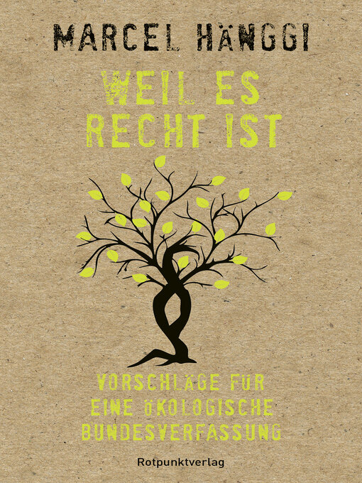 Title details for Weil es Recht ist by Marcel Hänggi - Wait list